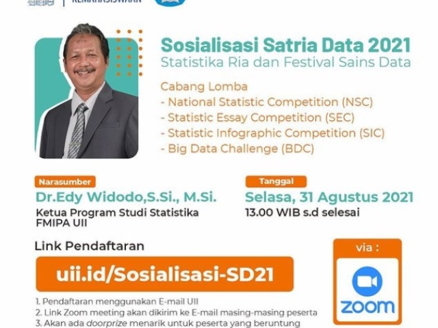 Sosialisasi Satria Data 2021