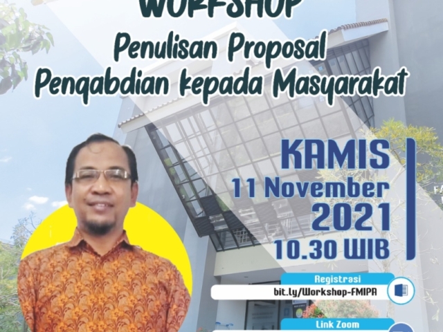 Workshop Penulisan Proposal Pengabdian kepada Masyarakat